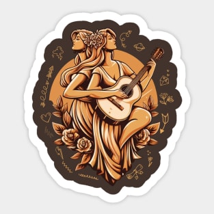 Girls romantis a lovely Sticker